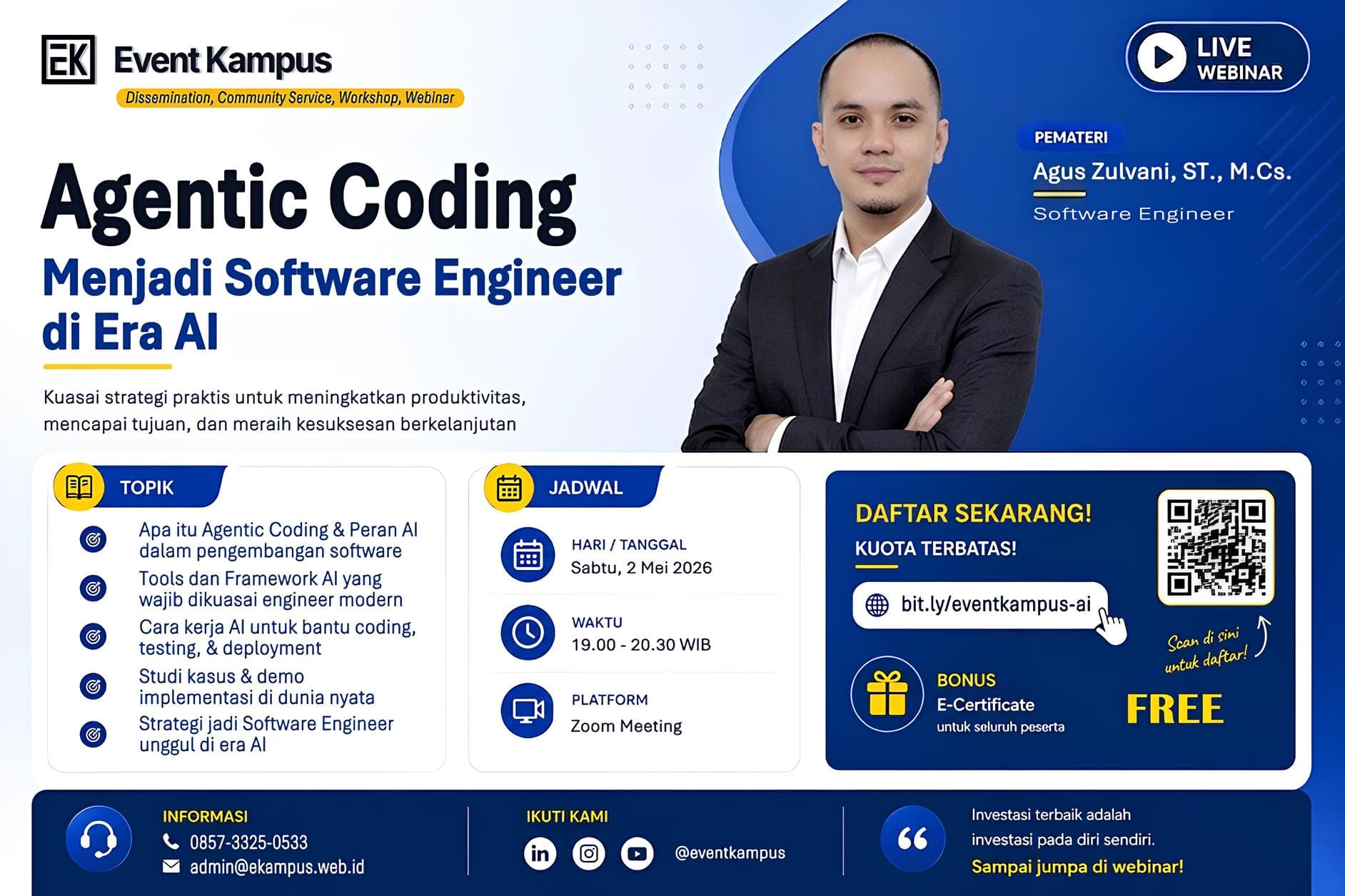 Agentic Coding: Menjadi Software Engineer di Era AI
